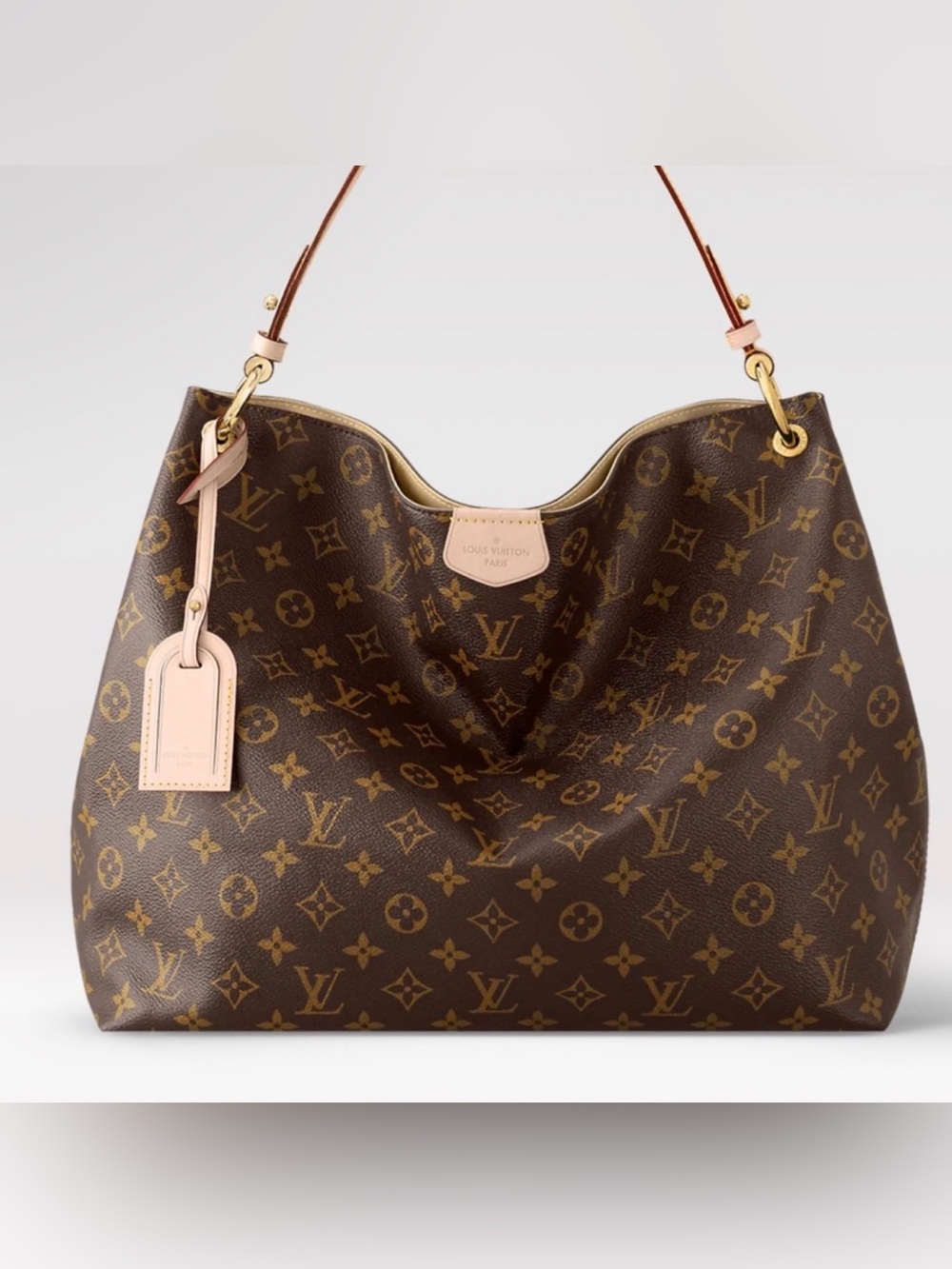 Louis Vuitton Graceful MM Monogram Hobo Tote- EUC